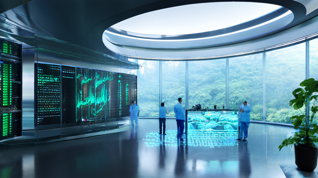 AI智能获客系统的环境成本与未来趋势：实验室中的科学家们正在探讨如何通过技术优化实现可持续发展。