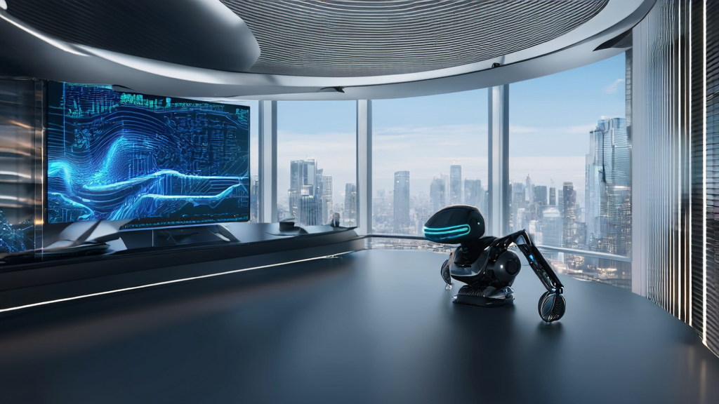 AI智能获客系统提升跨境电商营销效果，展示智能分析和机器人互动场景