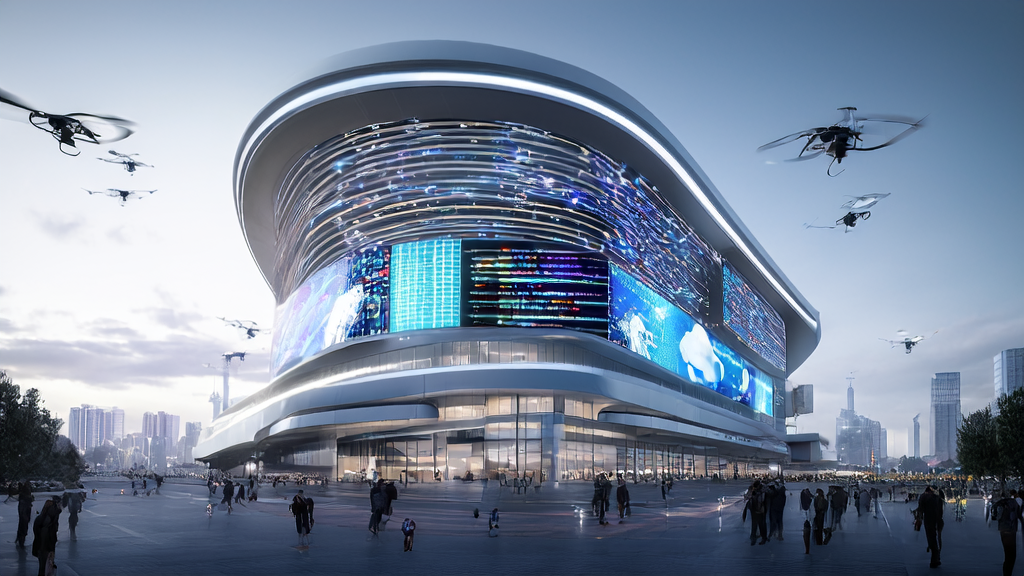 未来城市的独立站通过AI关键词优化实现流量暴增，吸引大量用户访问