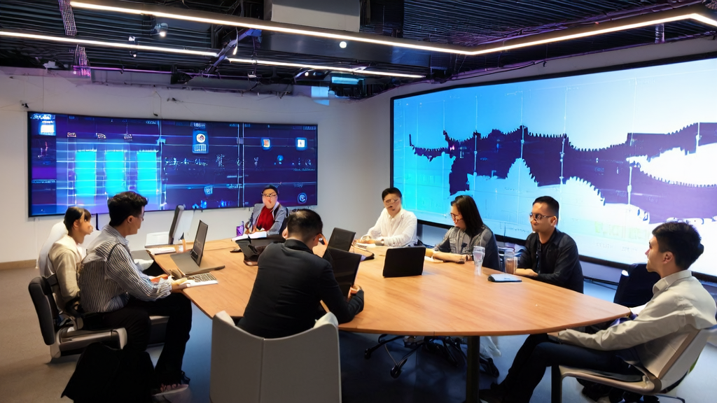 Young entrepreneurs using AI technology and Google Maps for B2B customer acquisition in international trade