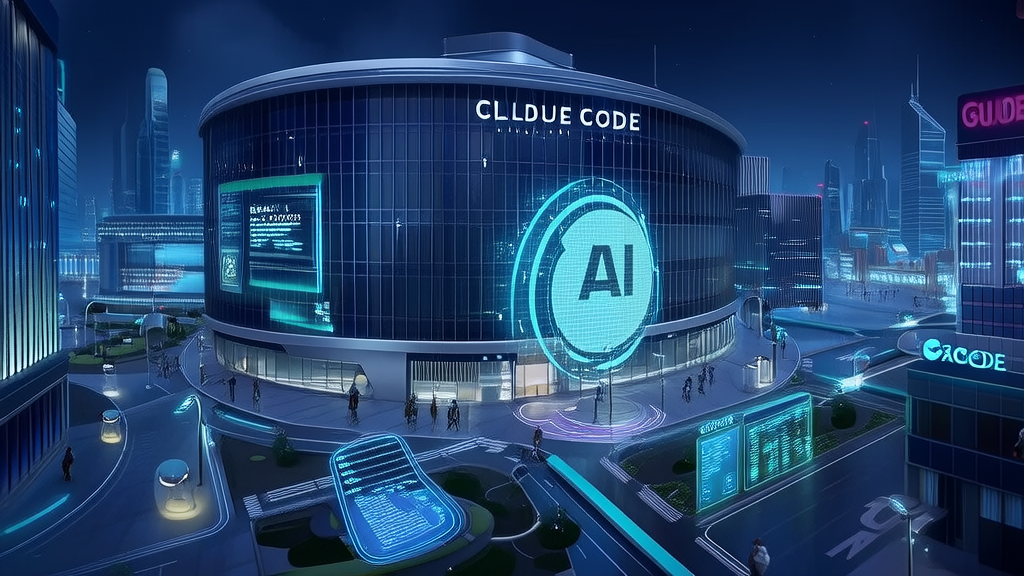未来城市中的AI+营销场景，展示Claude Code在自动化浪潮下的应用，以及通过谷歌地图进行客户采集的技术创新。