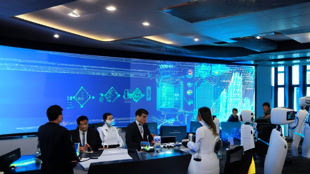 Modern office scene highlighting AI marketing and CrowdStrike efficiency improvements