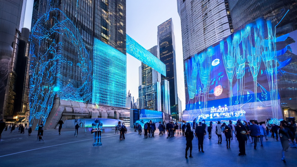 AI marketing in a futuristic city: Suning's collaboration with Cambricon for enhanced customer acquisition efficiency