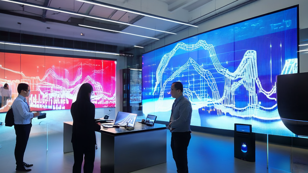 AI marketing team enhancing customer acquisition efficiency through smart devices and data analysis platforms