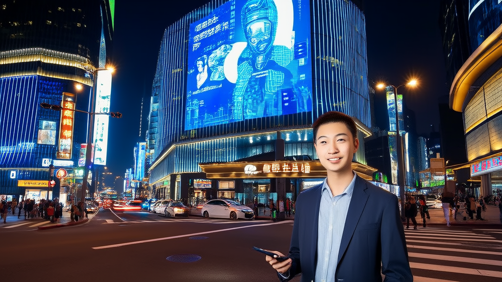 2024年中国街头展示AI营销技术的应用场景，结合谷歌地图客户采集的实际操作方法。