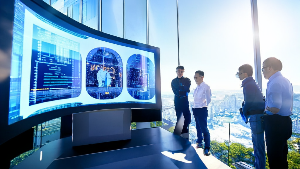 AI驱动的客户获取解决方案展示：阿里国际发布的Ovis2.5模型帮助企业通过视觉感知和深度推理技术实现更精准的客户洞察。
