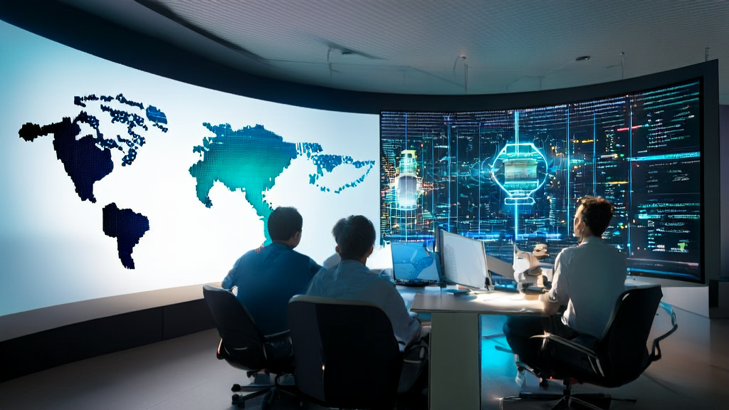 Data scientists using the K2 Think model to optimize e-commerce customer acquisition