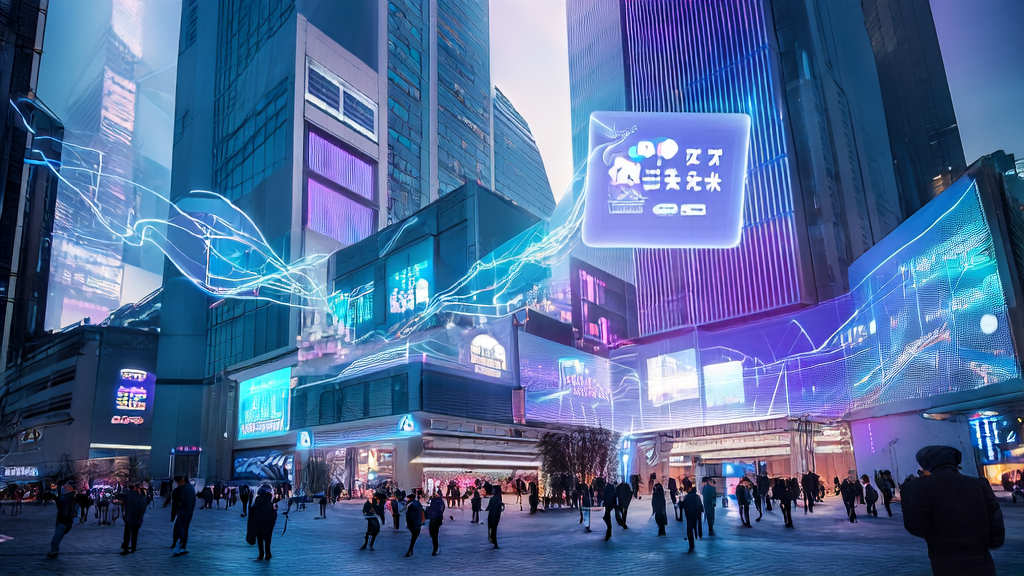 未来城市中人们使用AI驱动的客户获取解决方案