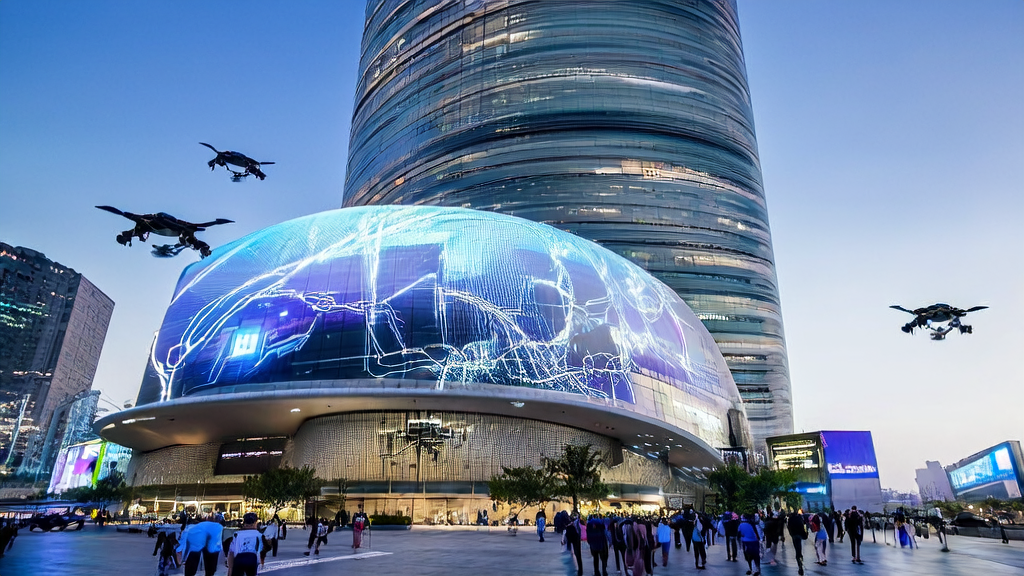 在未来城市中，腾讯WeChat-YATT助力AI驱动的内容营销，吸引目标客户群体，实现营销效果质的飞跃。