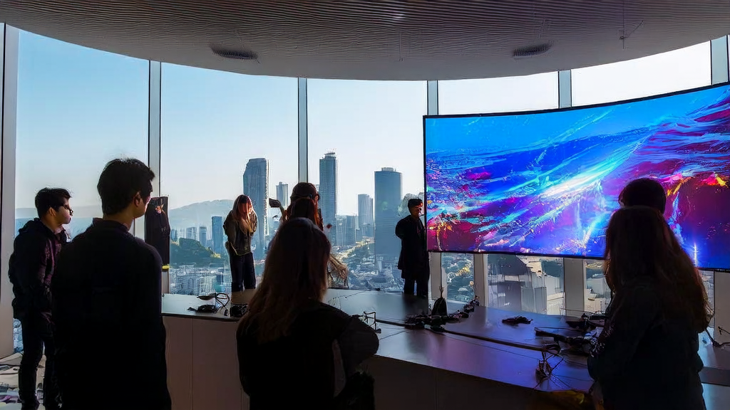 AI优化广告投放：团队在办公室中讨论如何利用AI技术实现低成本高转化的精准触达