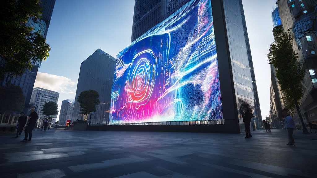 未来城市中的AI优化广告投放场景