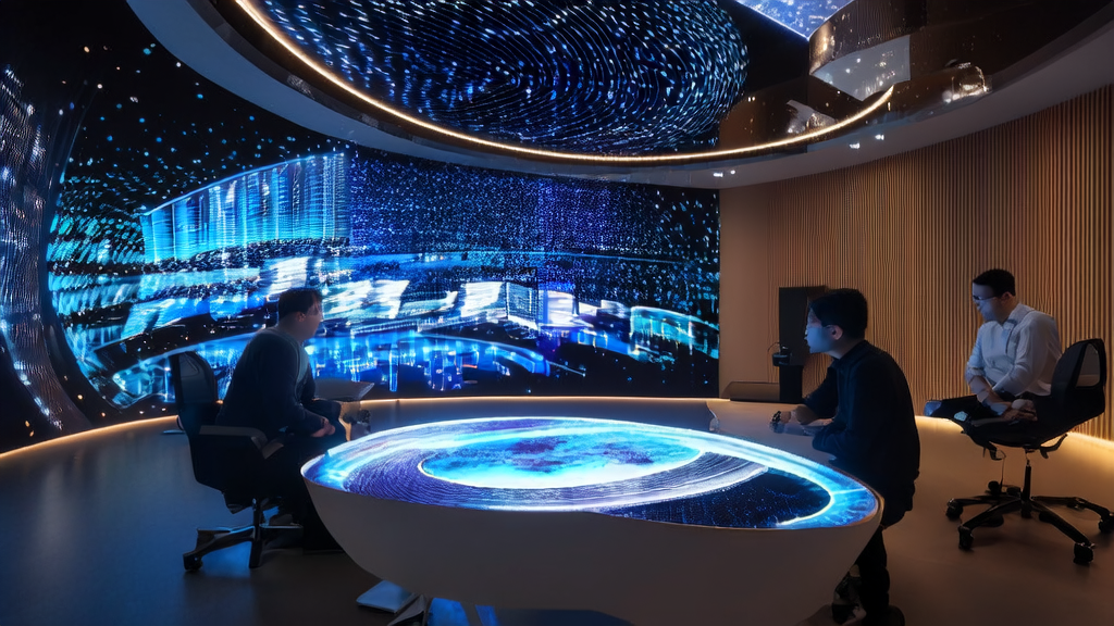 Illustrates the working environment of AI-optimized advertising strategies, highlighting ByteDance's Dabao model for precise audience targeting and reducing CPA.