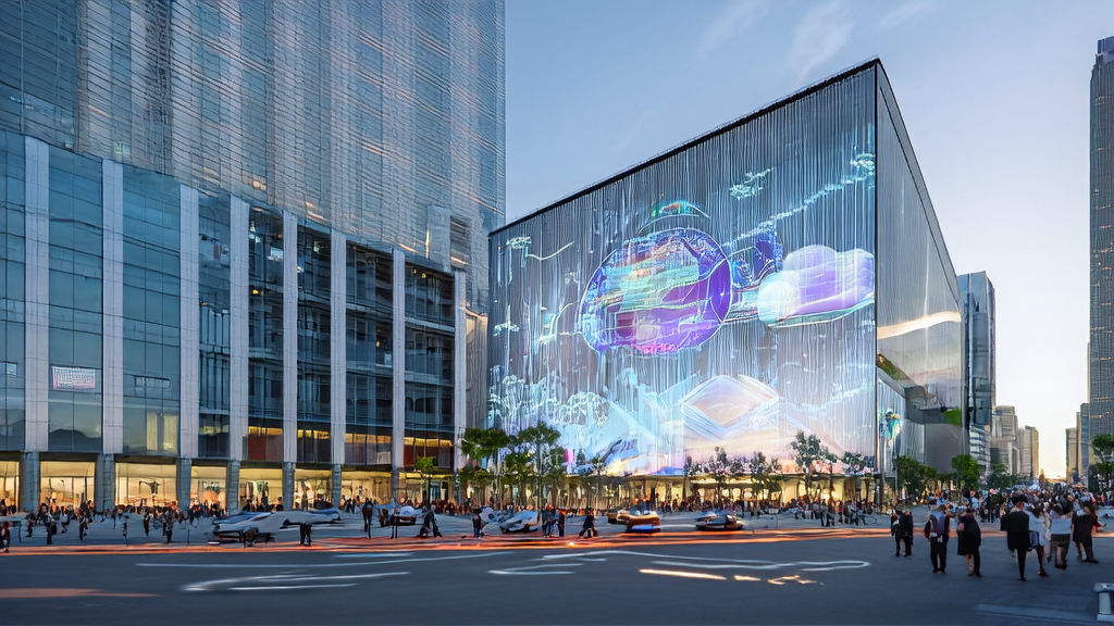 A high-tech company in the city uses AI to optimize advertising targeting, reaching target audiences precisely and reducing CPA