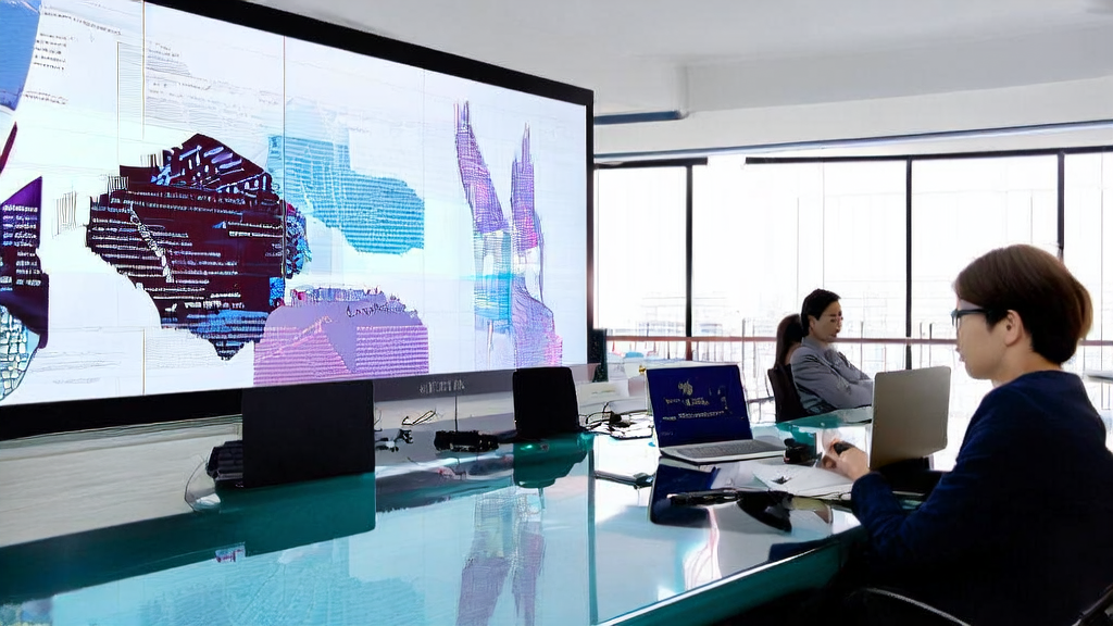 在现代化办公室中,广告策划师们使用AI技术优化广告投放,精准触达目标人群并降低CPA。