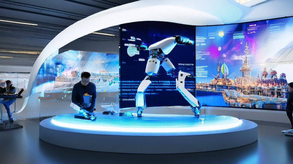 Showcasing AI technology in advertising optimization, combined with Disney's robot graceful falling technology, achieving efficient customer acquisition and cost savings