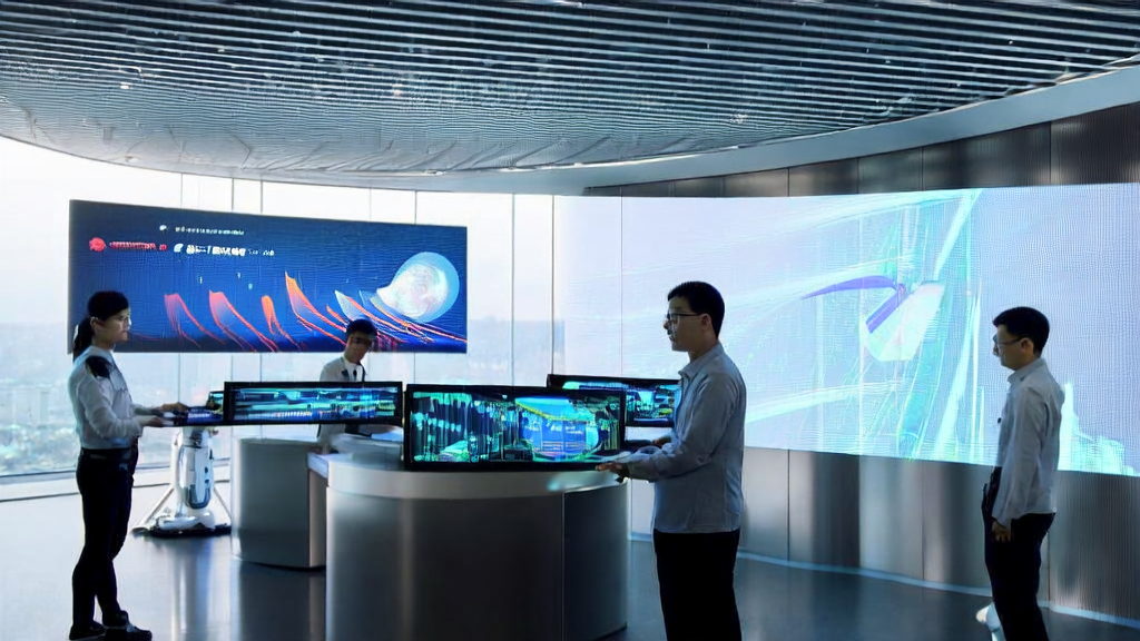 Office scene showcasing AI-optimized email marketing to improve acquisition efficiency