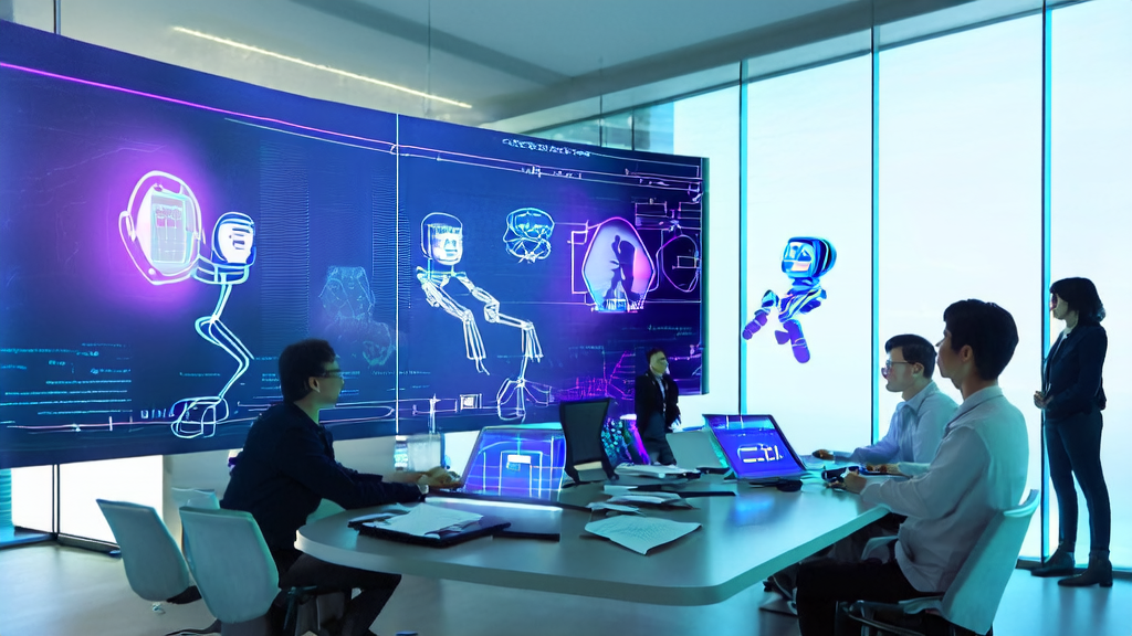 AI优化邮件营销：GPT-Realtime引领新潮流，展示现代化办公室中数据科学家和AI助手协作优化邮件营销的场景。