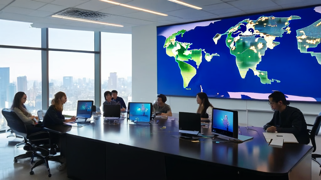 Staff using AI technology to optimize the best sending time for cross-border e-commerce email marketing