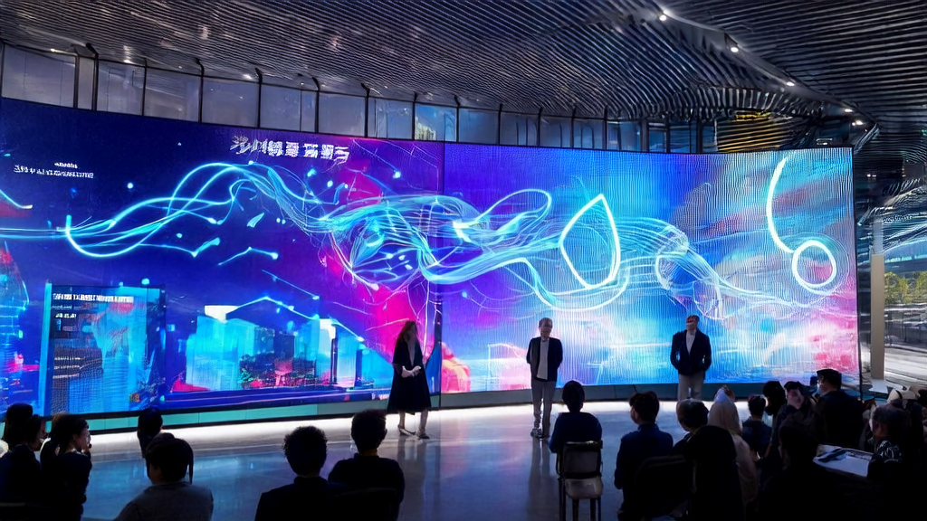 AI赋能的个性化营销正在革新企业的获客战略，展示现代办公环境和高科技工具的应用。
