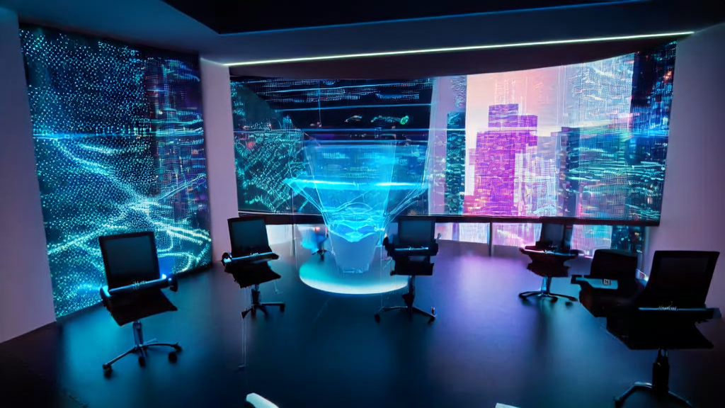 未来跨境电商办公室中AI助手处理全球客户请求的场景