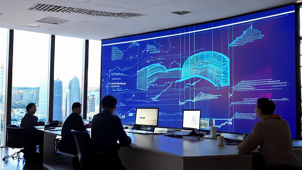 AI精准获客技术在现代化办公室中的应用,展示外贸客户开发的新阶段