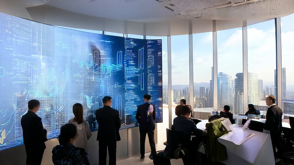 Engineers at JD Nanjing R&D Center use AI technology to analyze manufacturing customs data for efficient customer acquisition