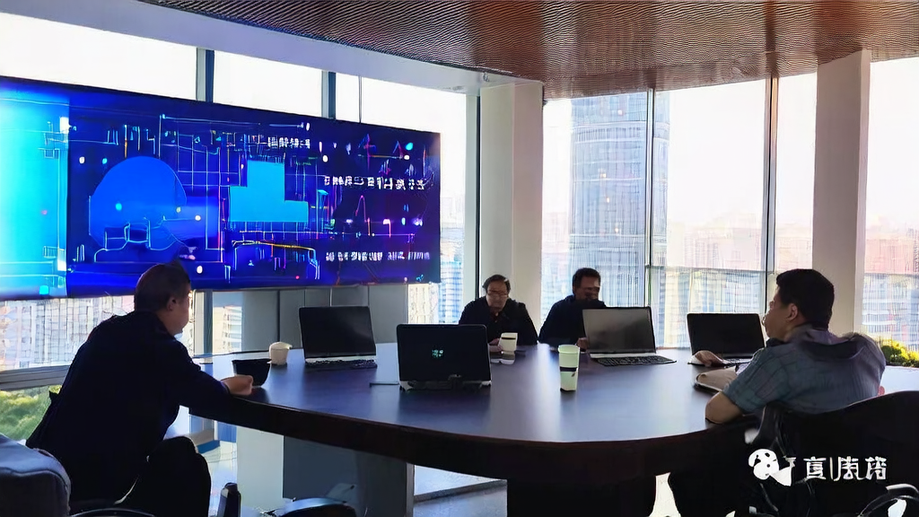 AI smart acquisition system assisting export enterprises in efficient customer acquisition; office workers are using the system for precise customer mining.