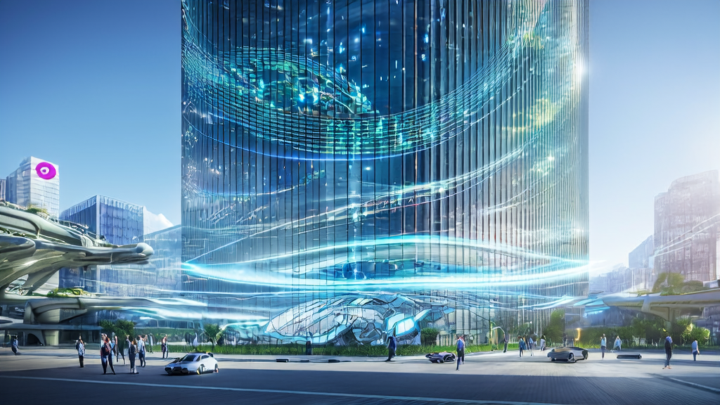 AI Smart Acquisition System Boosting Cross-border Commerce Performance in a Futuristic City