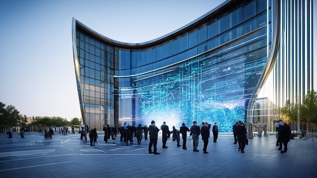 Tech professionals using Gemini CLI for customer data cleansing, showcasing AI technology in business acquisition
