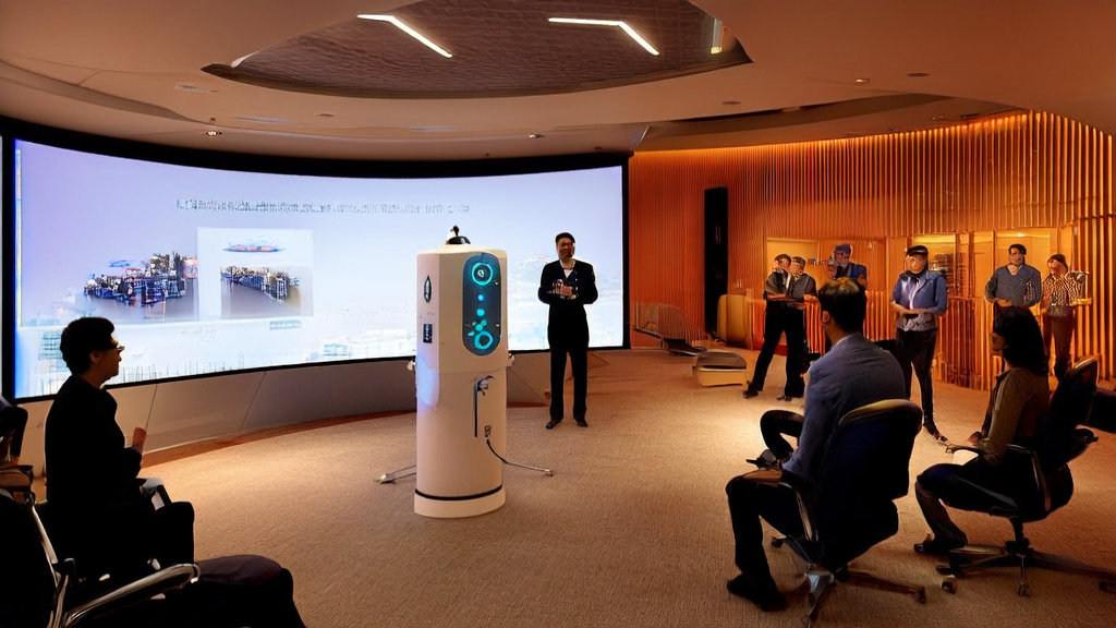 AI技术助力外贸营销：智能机器人助手处理客户数据并生成个性化邮件模板，同时展示由LTX-Video-13B模型生成的高清视频。