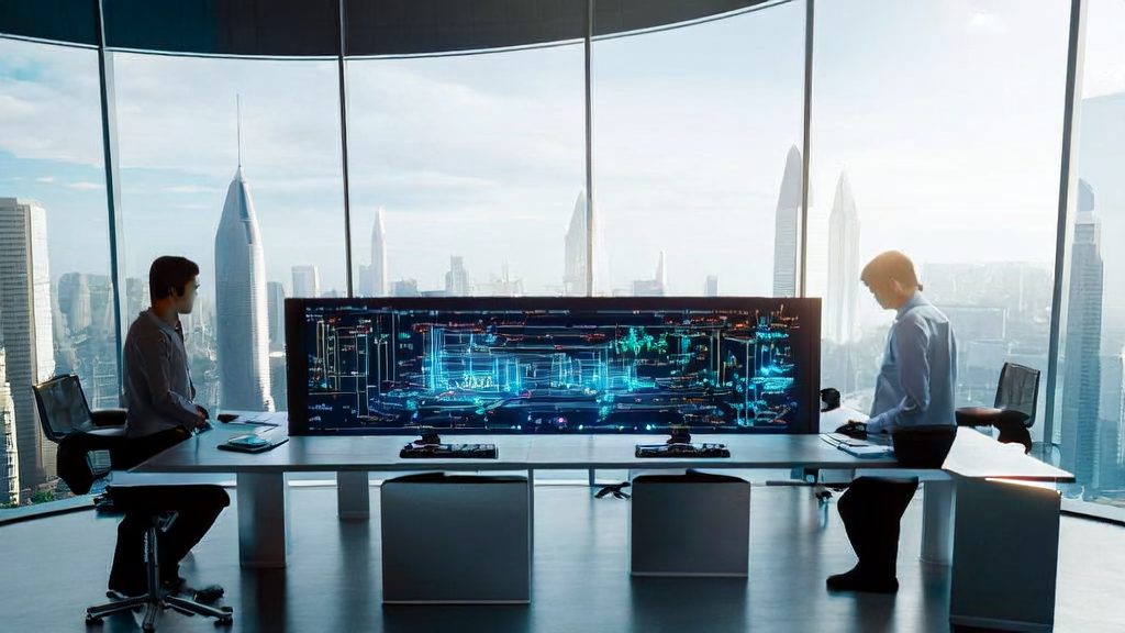 Application of AI technology in a modern office