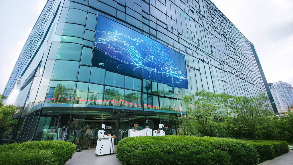 Advanced AI technology assisting export businesses in precise customer acquisition, enhancing efficiency and quality
