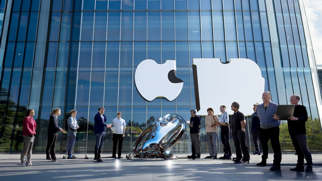 Tim Cook announces Apple's ALL-IN AI strategy, showcasing the future direction