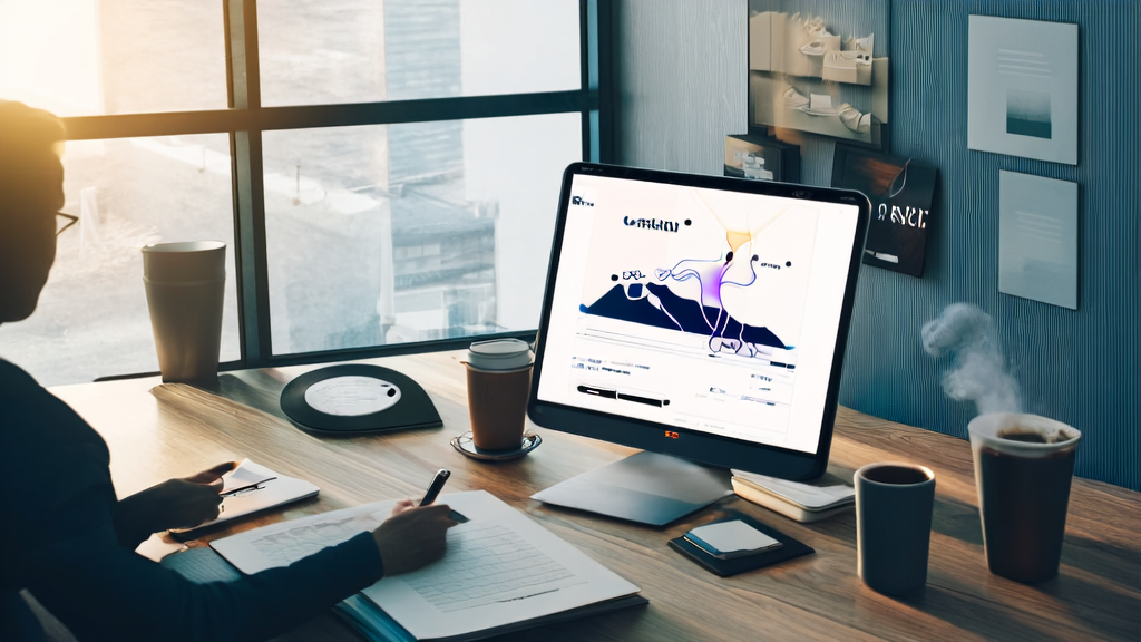 Canva and Claude AI collaboration interface, where a designer generates design pieces through natural language interaction to enhance lead generation efficiency