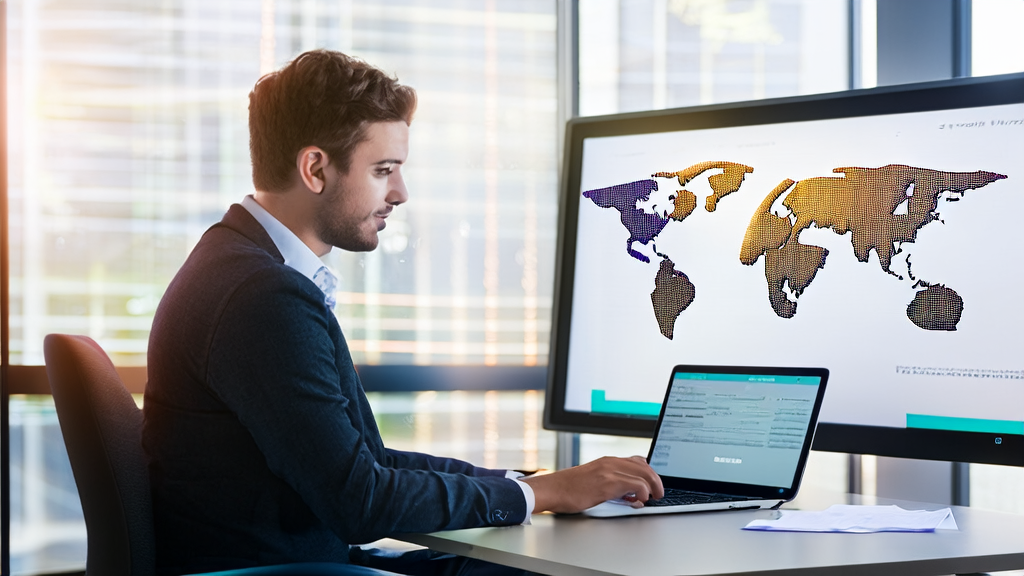 Sales manager using ChatGPT voice features to communicate with international clients and leveraging Quora customer acquisition strategies