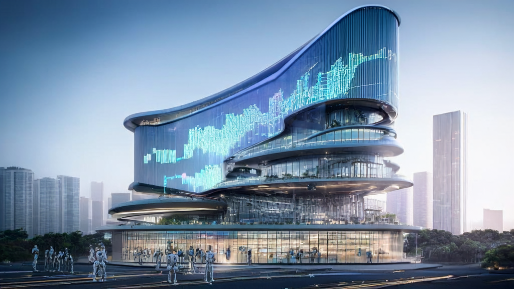 China Mobile's Nine Tian 3.0 efficiently processes customer data in a modern office environment, enhancing corporate competitiveness.