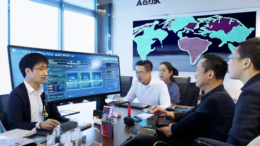 Cross-border e-commerce merchants using JD's "JingDianDian AI Copywriting" tool to generate high-quality copy
