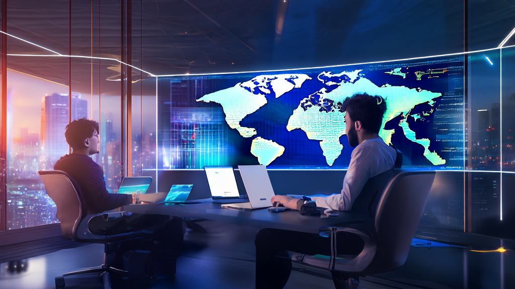 Cross-border e-commerce team leveraging AI technology for cost-effective and high-conversion customer acquisition strategies