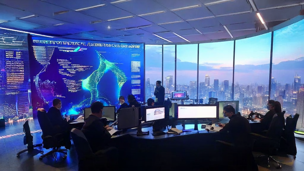 2025年跨境电商借助AI实现突破性增长的现代化办公场景