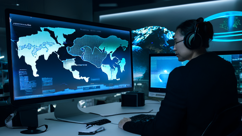 A cross-border e-commerce professional using the Perplexity Comet browser for automated marketing to improve efficiency and conversion rates.