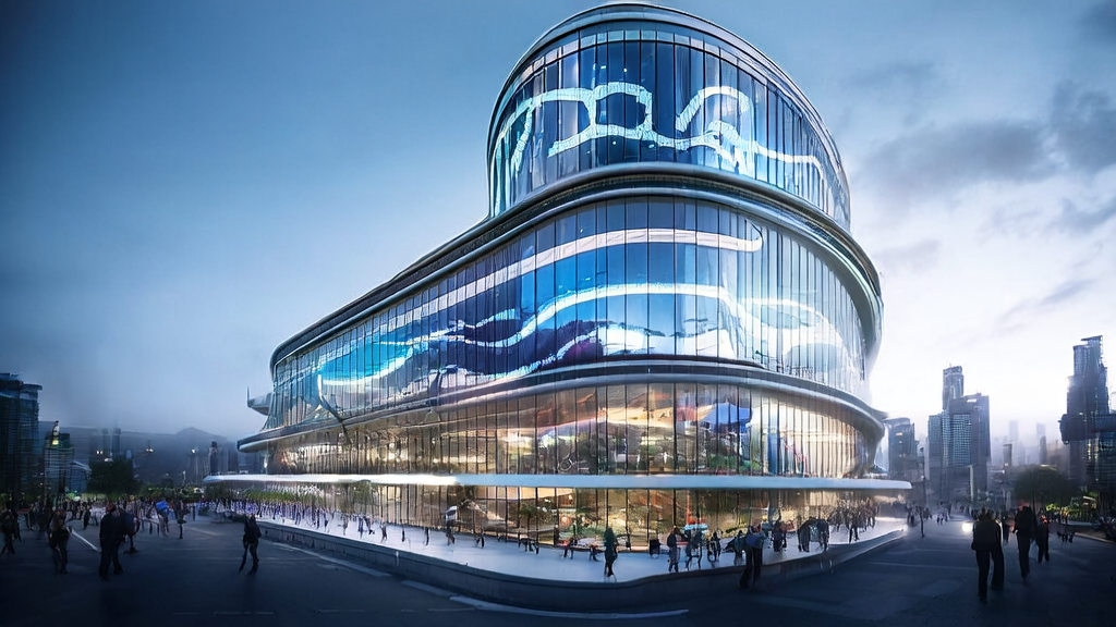 未来城市中一群创业者利用AI技术探索跨境电商获客新途径