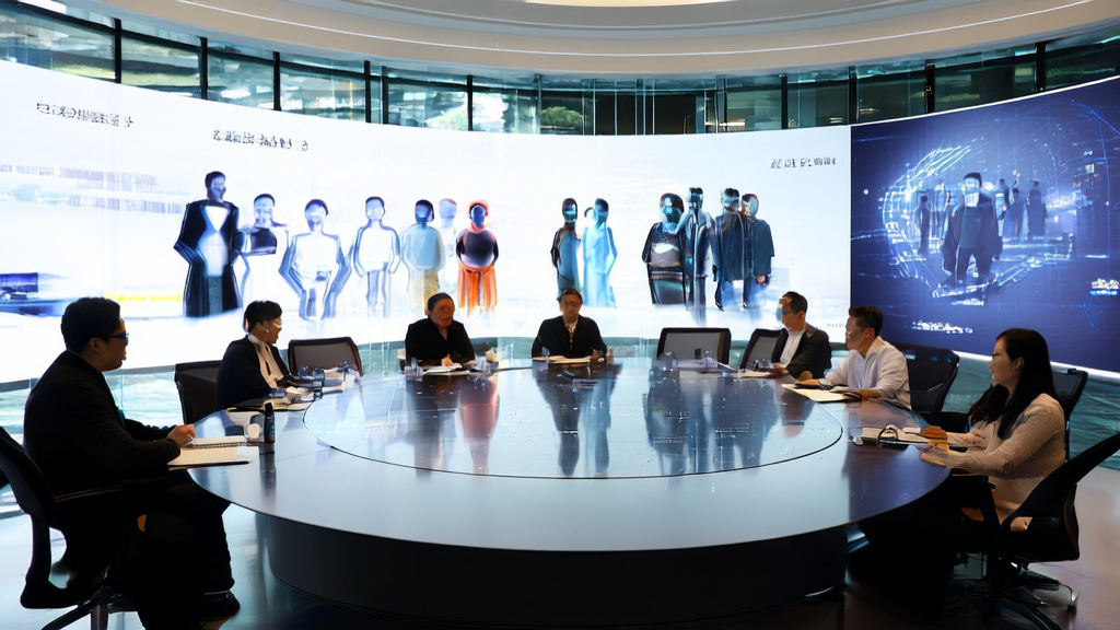 Foreign trade company employees using Volcano Engine Chimera platform for AI precise customer acquisition