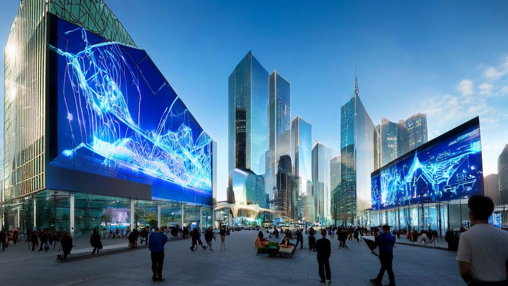 2025年城市中的智能广告牌和个性化广告推荐，展示Qwen3-VL模型优化广告投放的过程