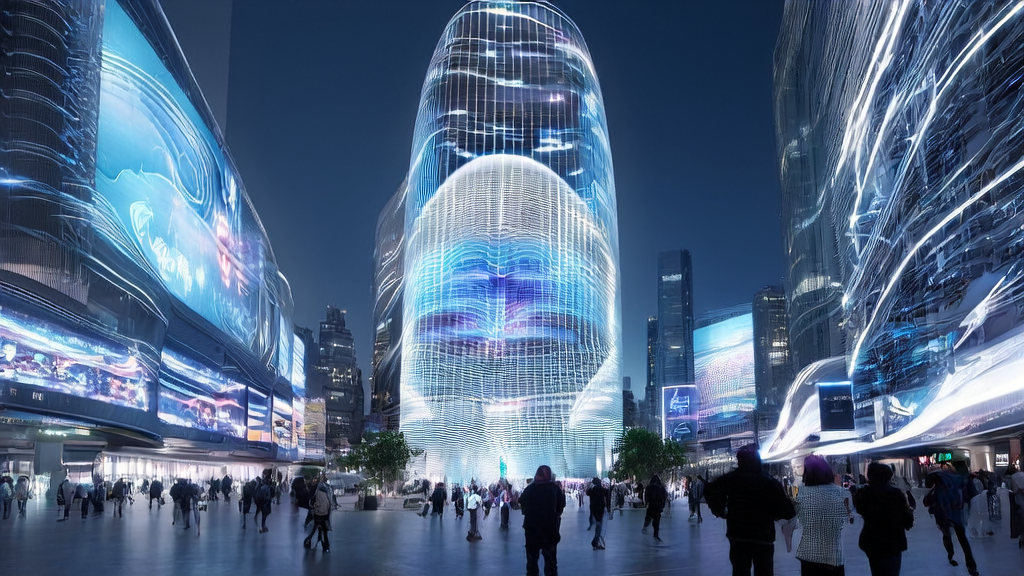 AI Acquisition and Ad Optimization in a Futuristic City