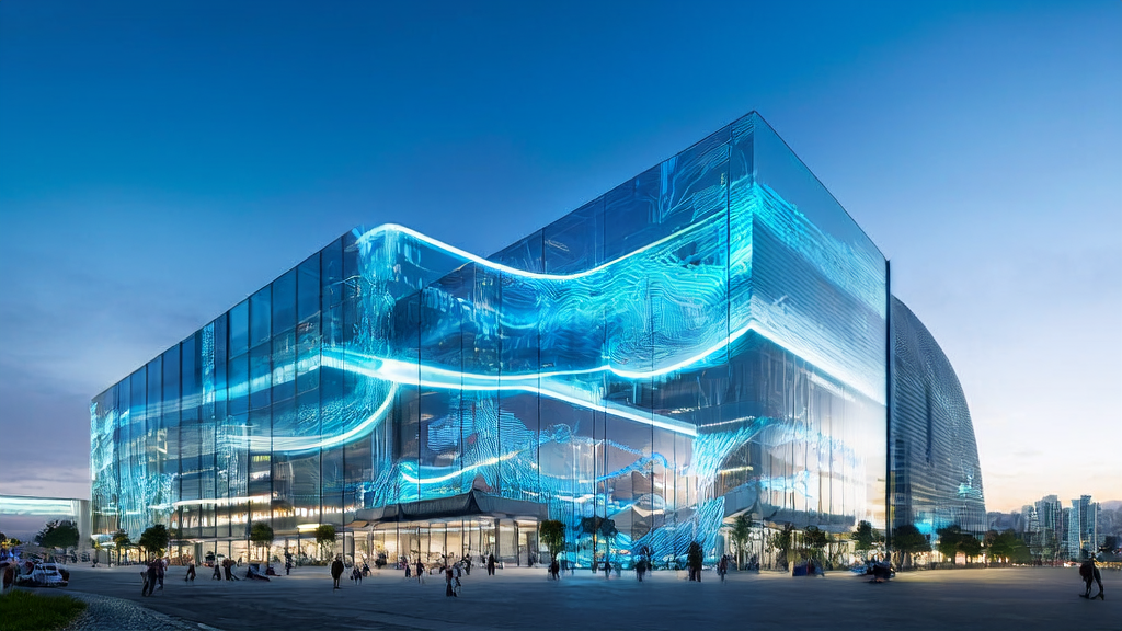 未来城市的跨境电商公司利用AI技术进行全球营销