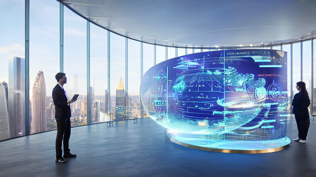 AI acquisition system in a future city