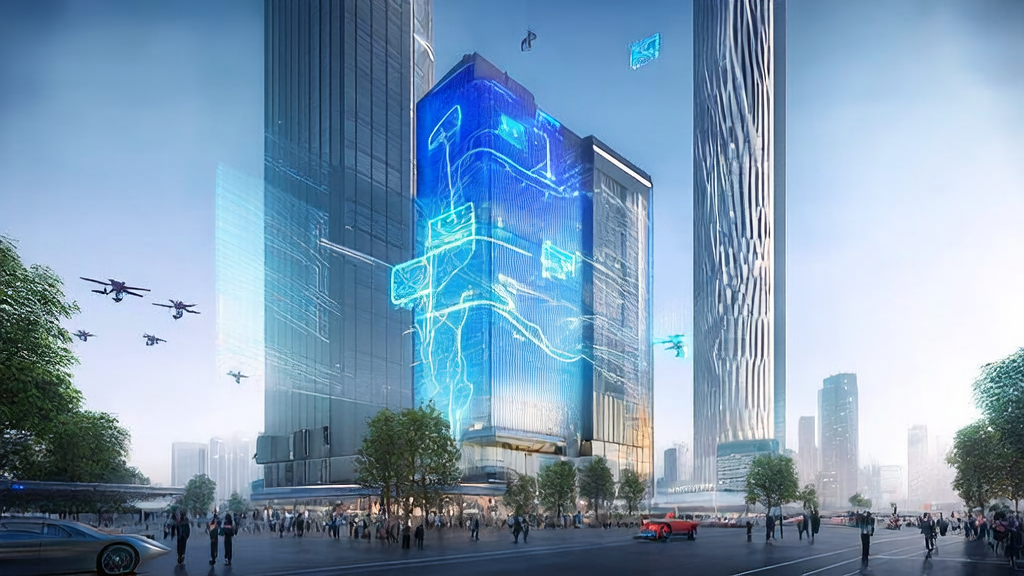 未来城市中的AI实验室和跨境电商成功案例展示