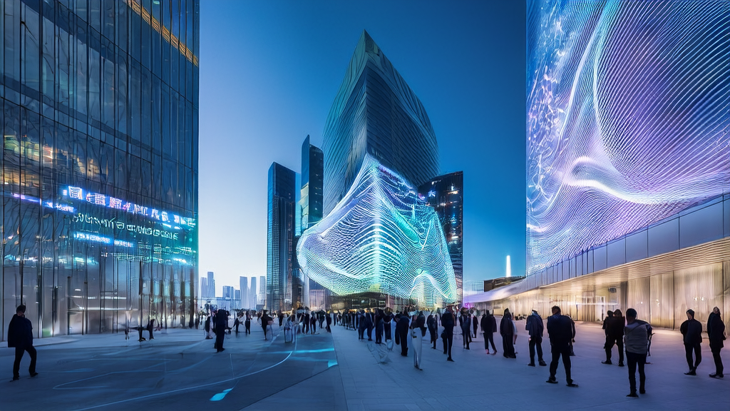 2025年未来城市中的AI获客新趋势，展示无问芯穹A+轮融资及Agentic AI基础设施