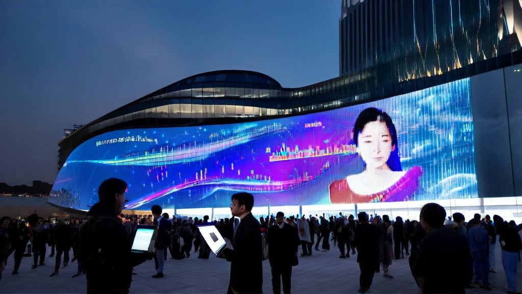 未来城市中的AI客户预测模型应用展示