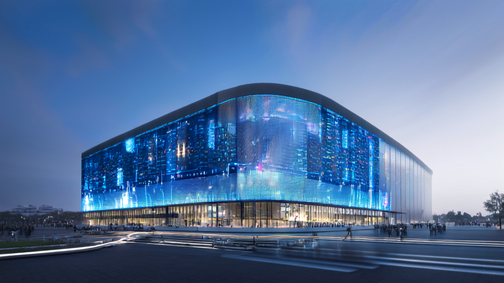 未来城市中的AI获客新技术，展示了跨境电商领域如何利用AI实现流量增长和个性化营销